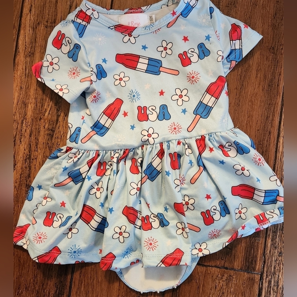 Mila and Rose Rocket Pop‎ Twirl Dress 12-18months